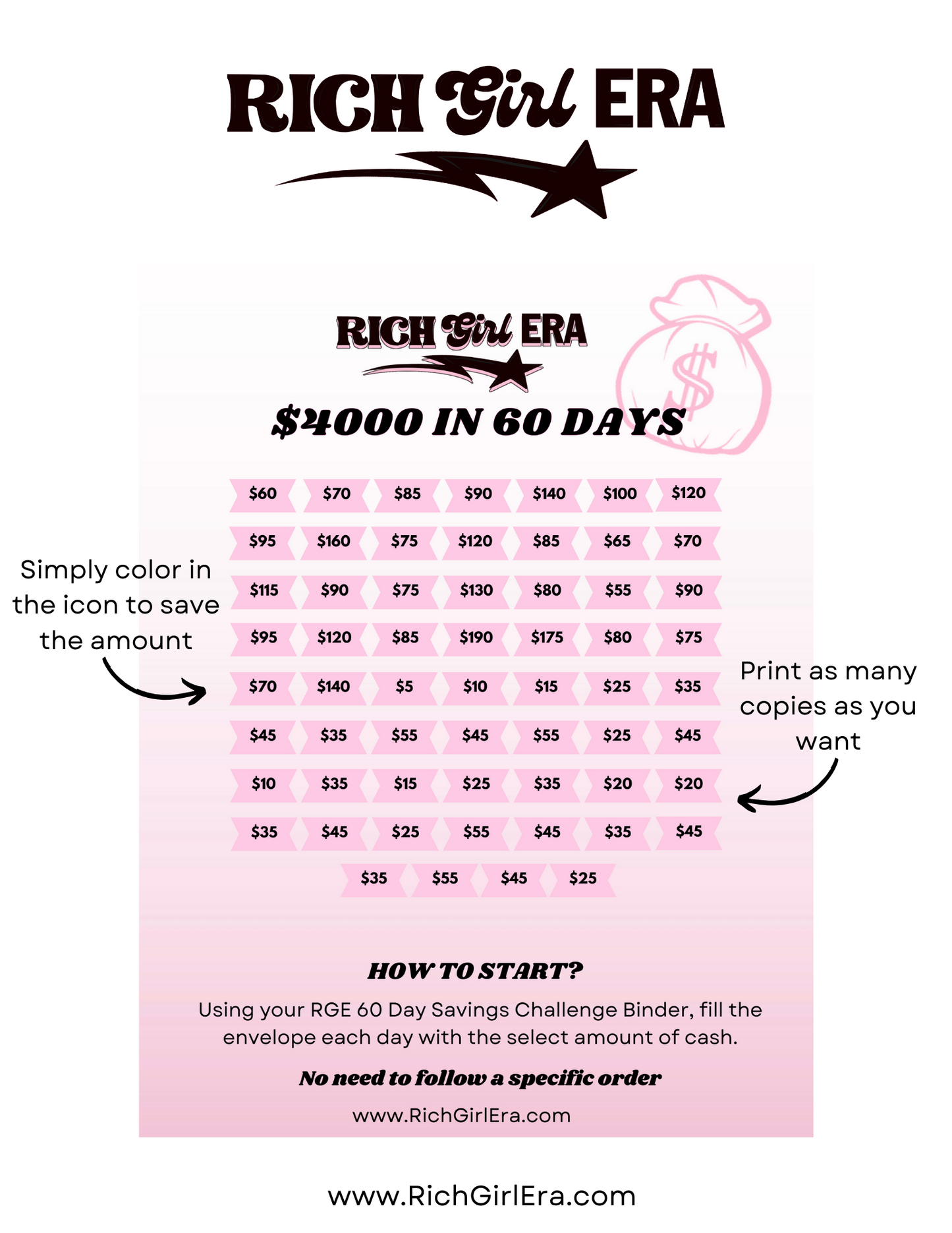 ✦FREE✦ Savings Challenge Bundle